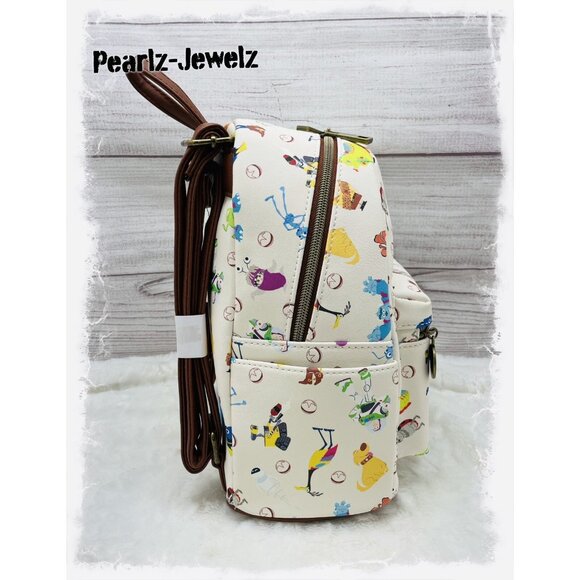 Loungefly Disney Pixar 25th Anniversary Icons Toy Story UP Nemo Backpack NWT main image 6
